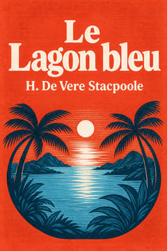 Le Lagon bleu, the cover of this edition