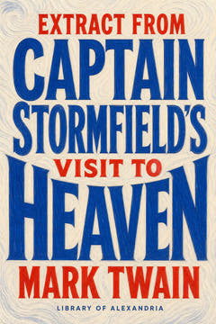 La visita del capitán Stormfield al cielo, the cover of this edition