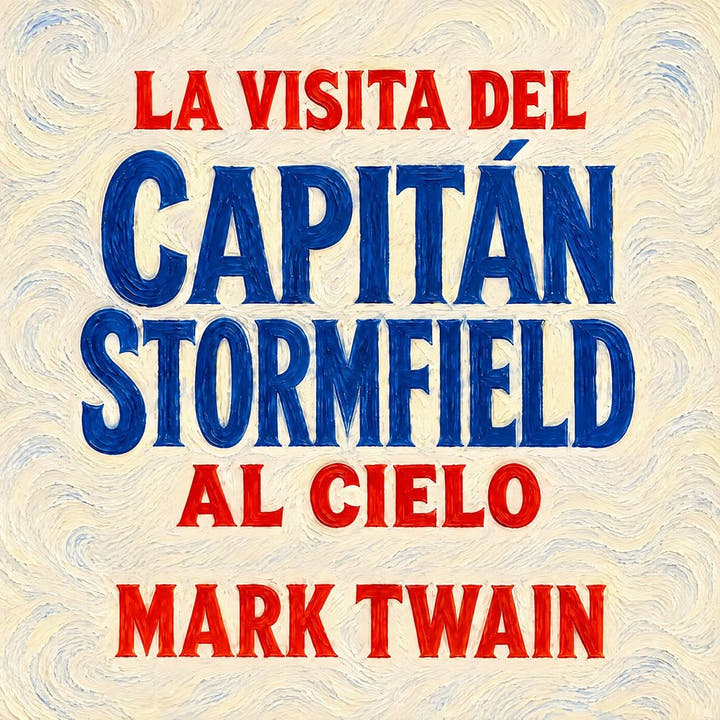 La visita del capitán Stormfield al cielo, the audiobook cover