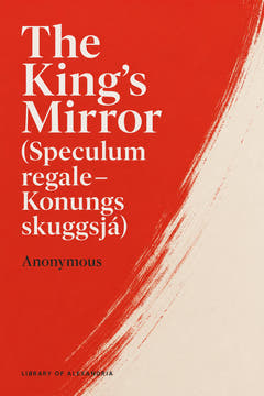 The King's Mirror (Speculum regale– Konungs skuggsjá), the cover of this edition