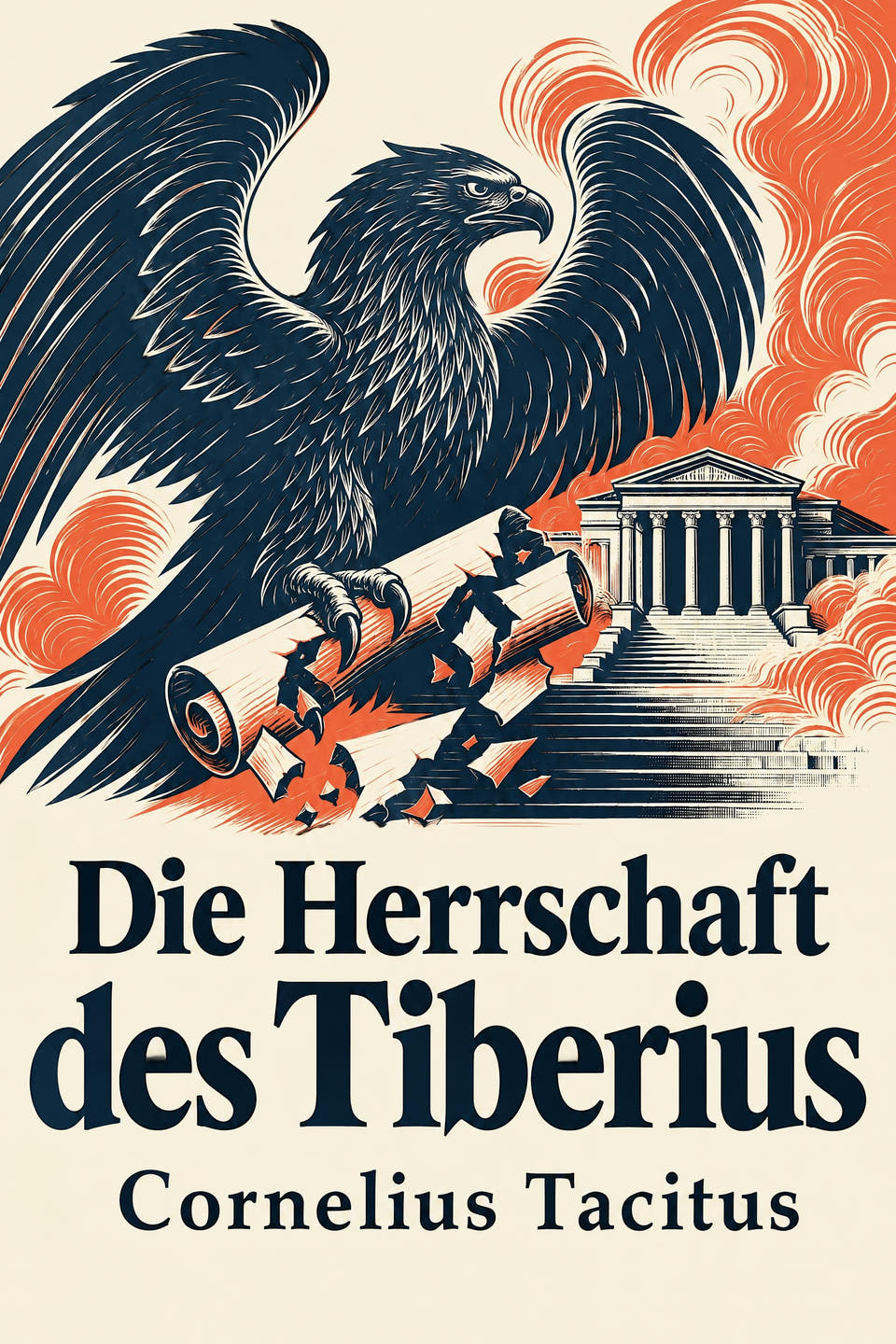 Die Herrschaft des Tiberius by Cornelius Tacitus, the cover