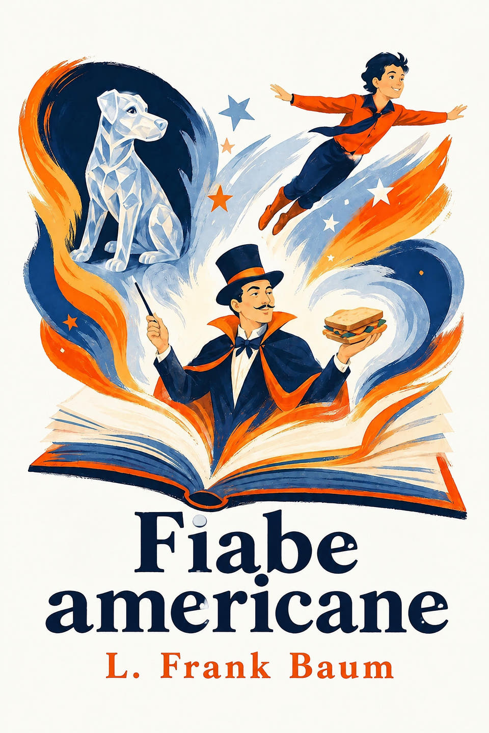 Fiabe americane by L. Frank Baum, the cover