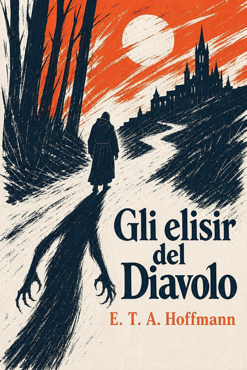 Gli elisir del Diavolo by E. T. A. Hoffmann, the cover