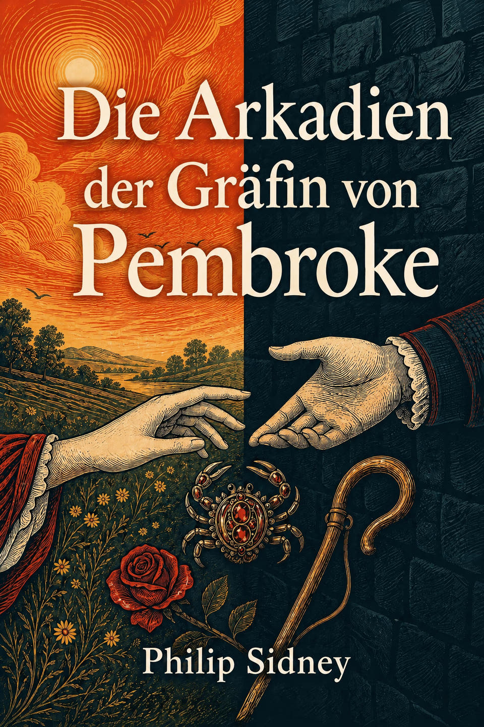 Die Arkadien der Gräfin von Pembroke by Philip Sidney, the cover