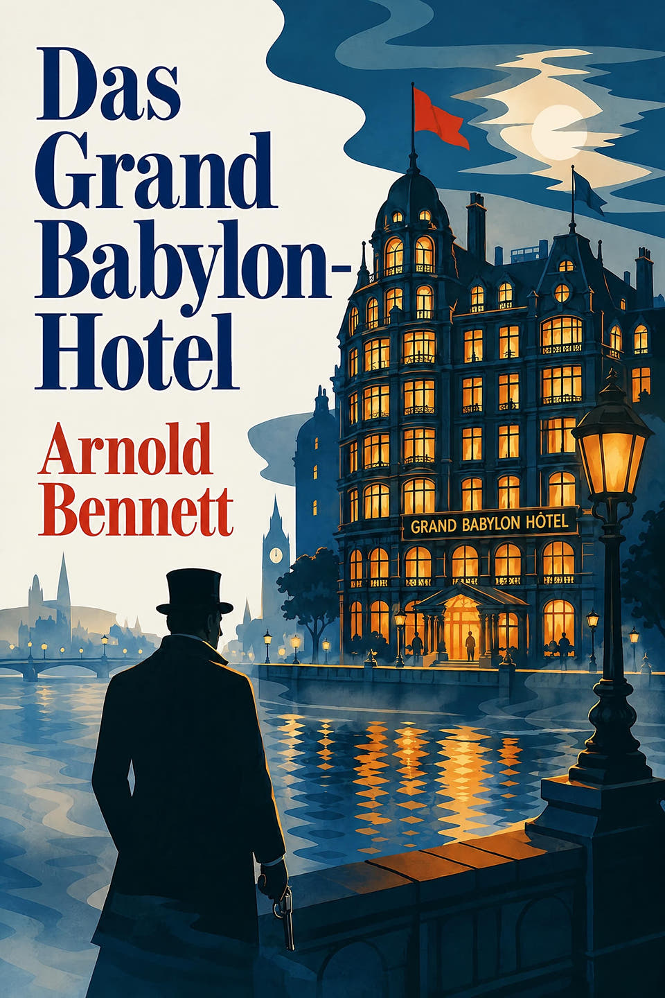 Das Grand Babylon-Hotel by Arnold Bennett, the cover