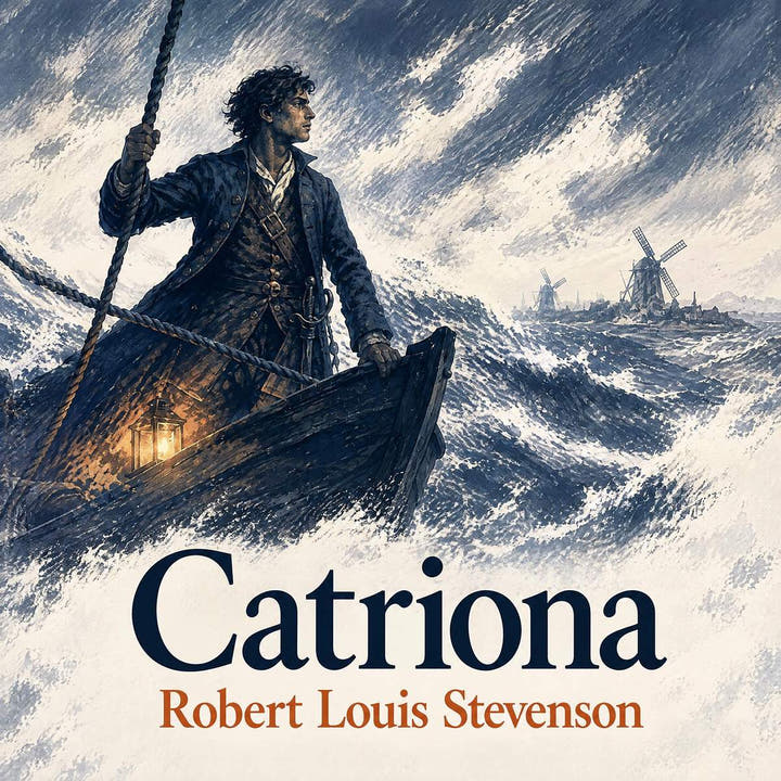 Catriona, the audiobook cover