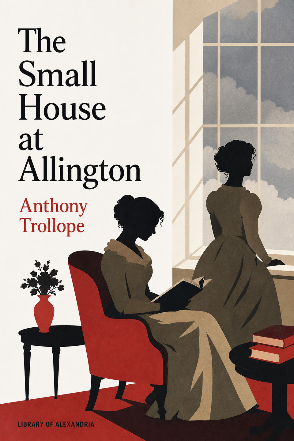 The Small House at Allington by Anthony Trollope, the cover