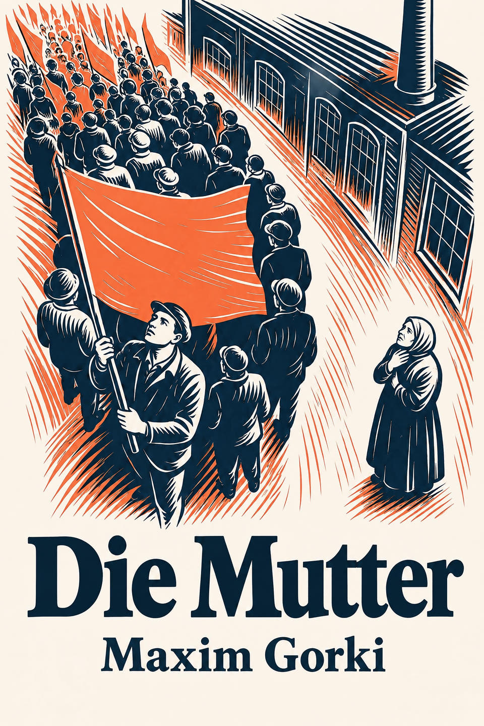 Die Mutter by Maxim Gorki, the cover