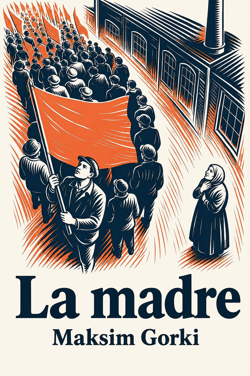 La madre by Maksim Gorki, the cover