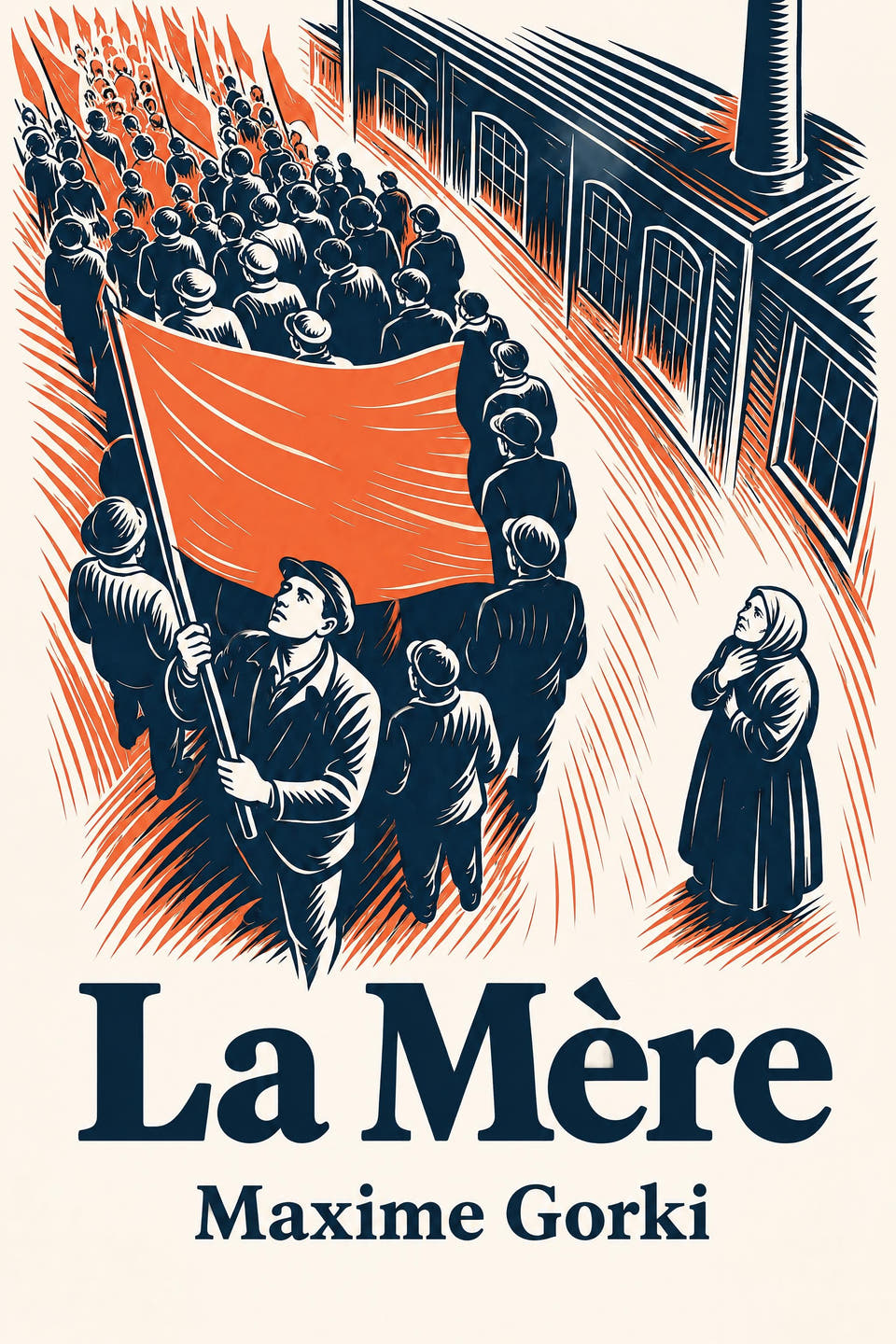 La Mère by Maxime Gorki, the cover
