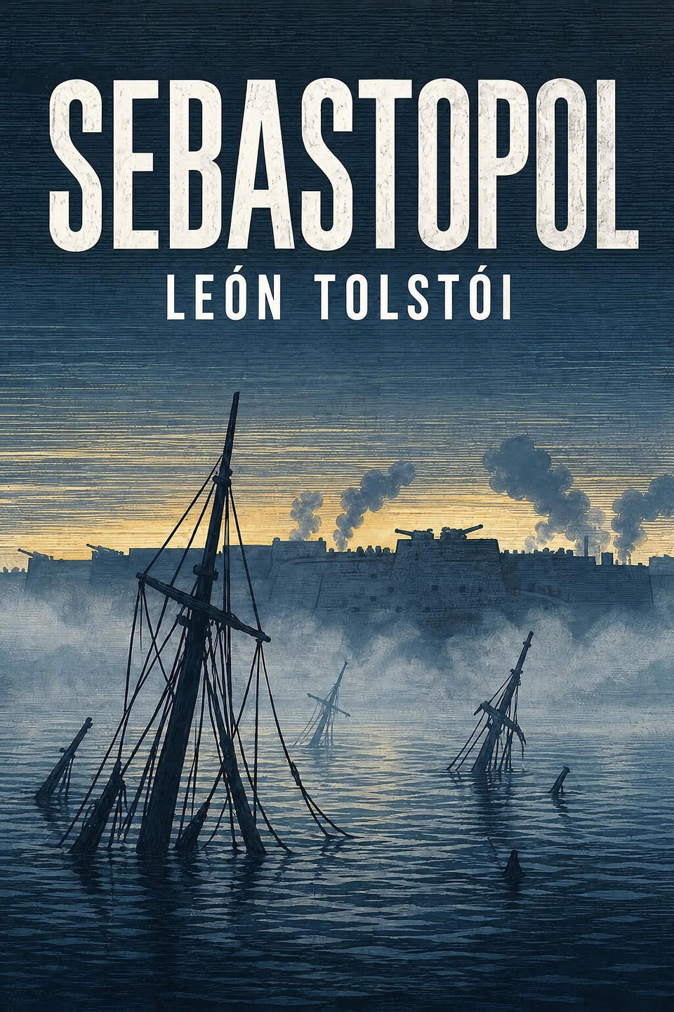 Sebastopol by León Tolstói, the cover