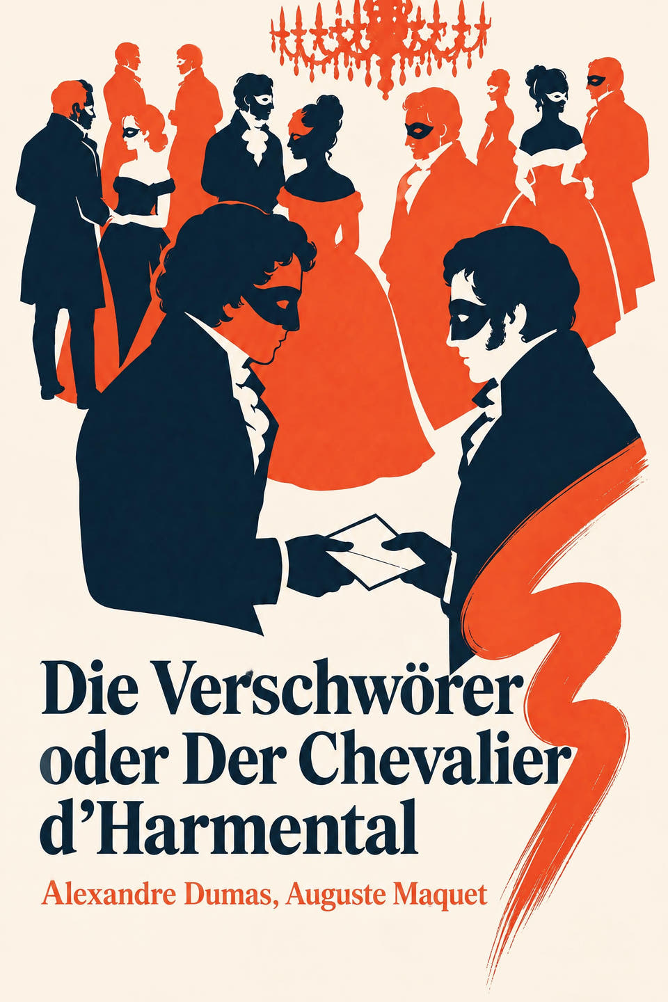 Die Verschwörer oder Der Chevalier d’Harmental by Alexandre Dumas; Auguste Maquet, the cover