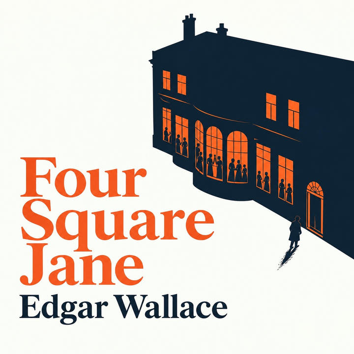 Four Square Jane, the audiobook cover