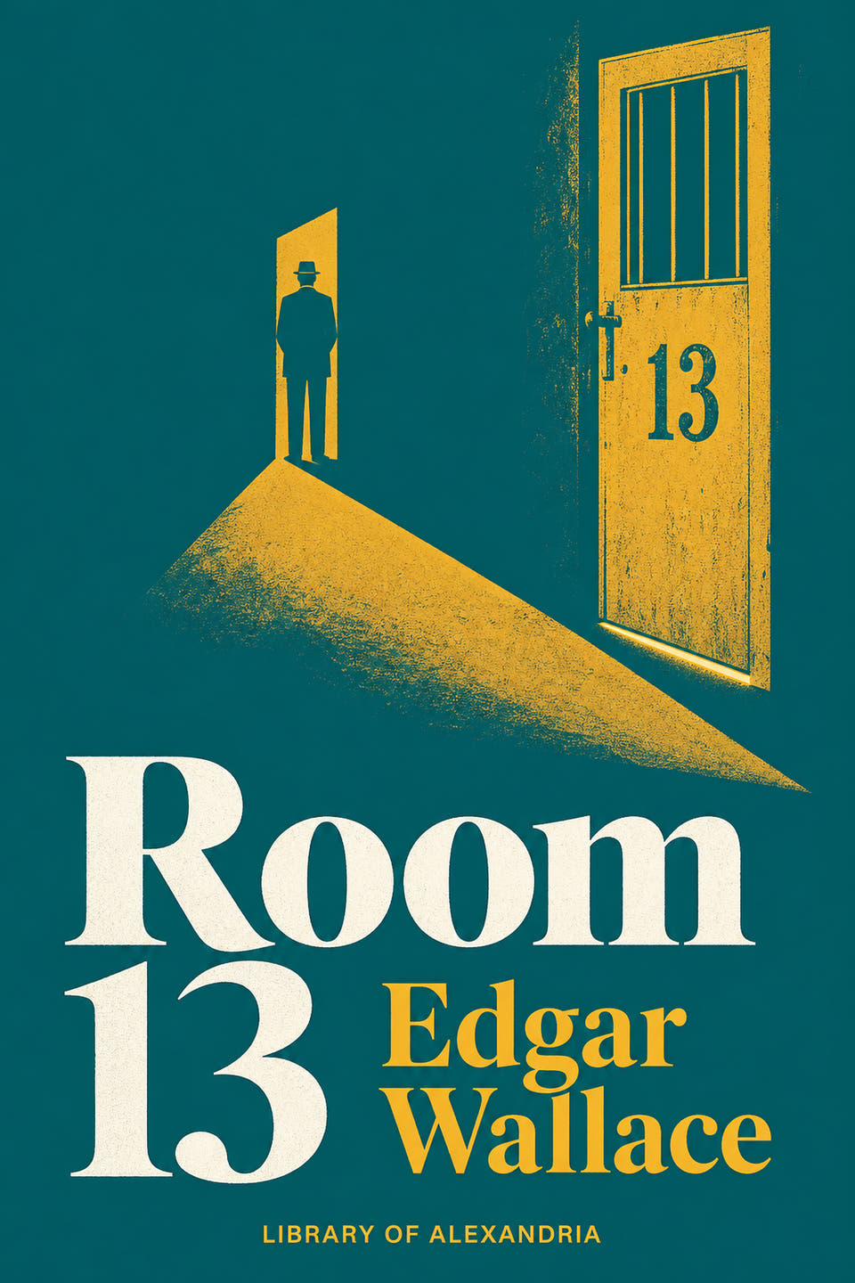 Room 13 by Edgar Wallace, the cover