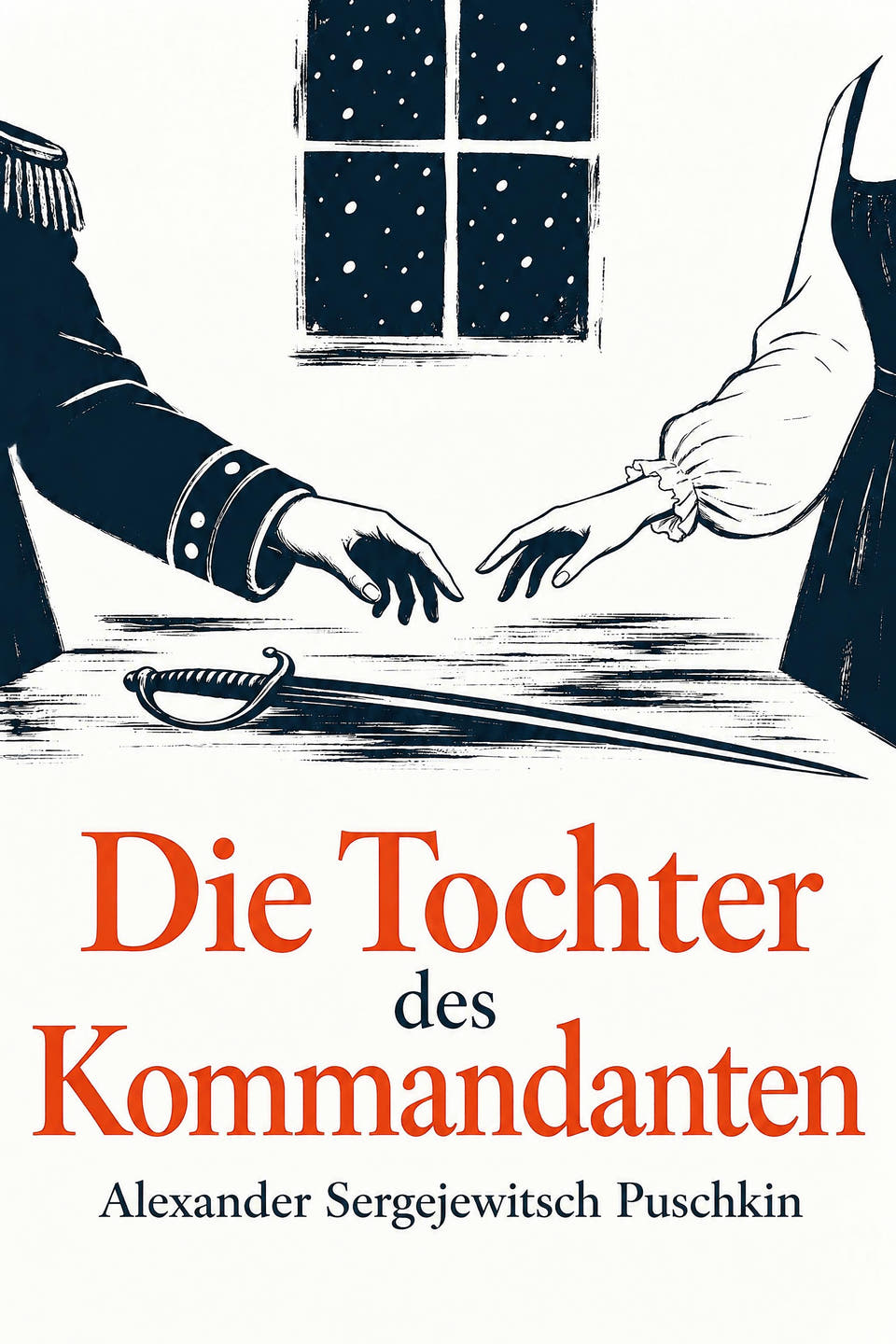 Die Tochter des Kommandanten by Alexander Sergejewitsch Puschkin, the cover