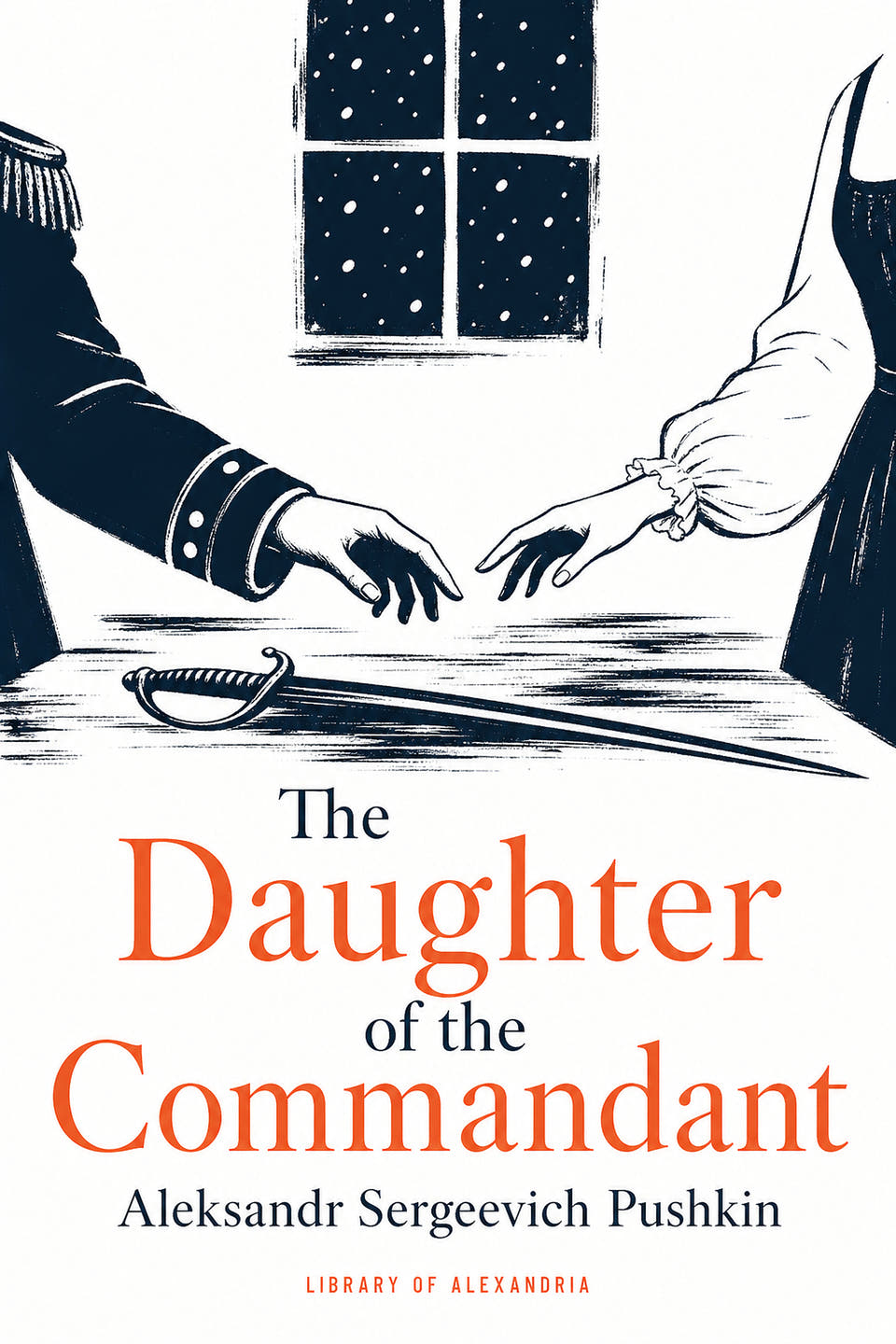 The Daughter of the Commandant by Alexander Pushkin, the cover