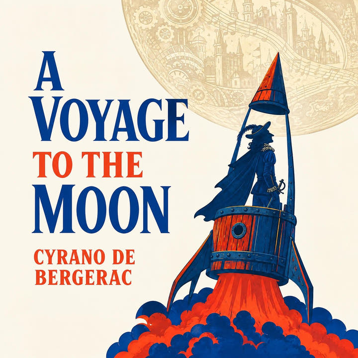 Les États et Empires de la Lune, the audiobook cover