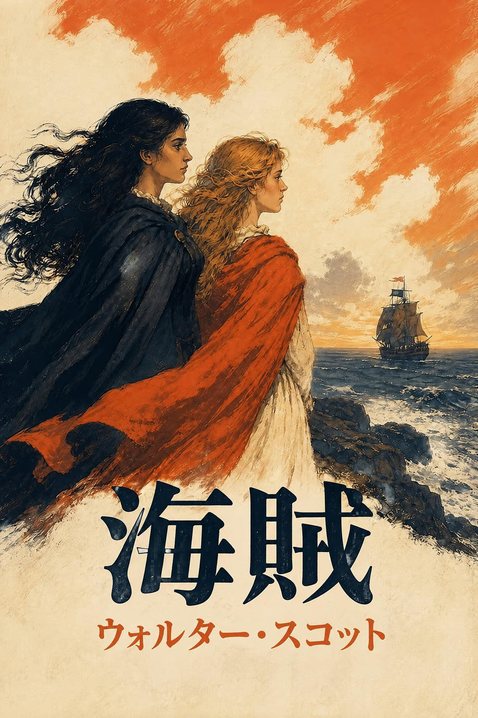 ウォルター・スコット著『海賊』の表紙