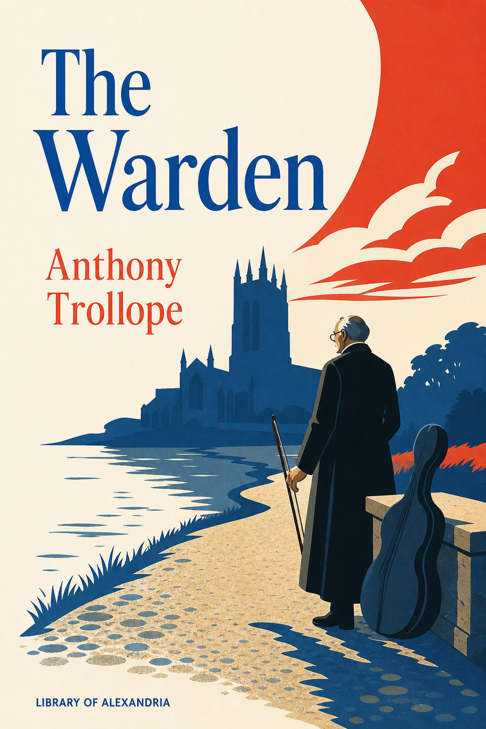 The Warden by Anthony Trollope, the cover
