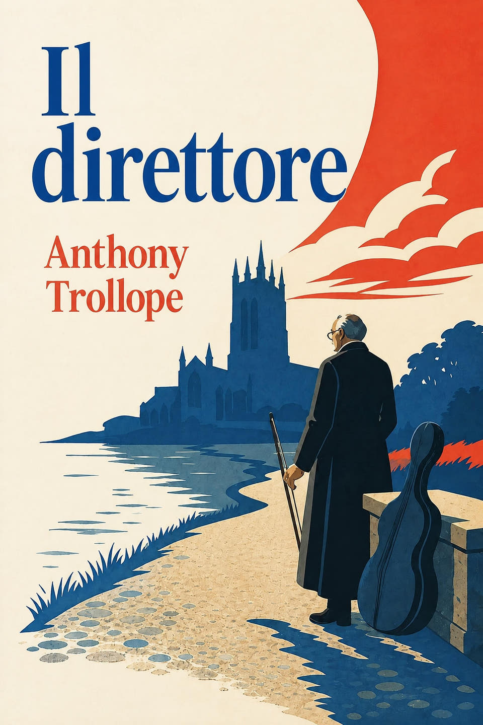 Il direttore by Anthony Trollope, the cover