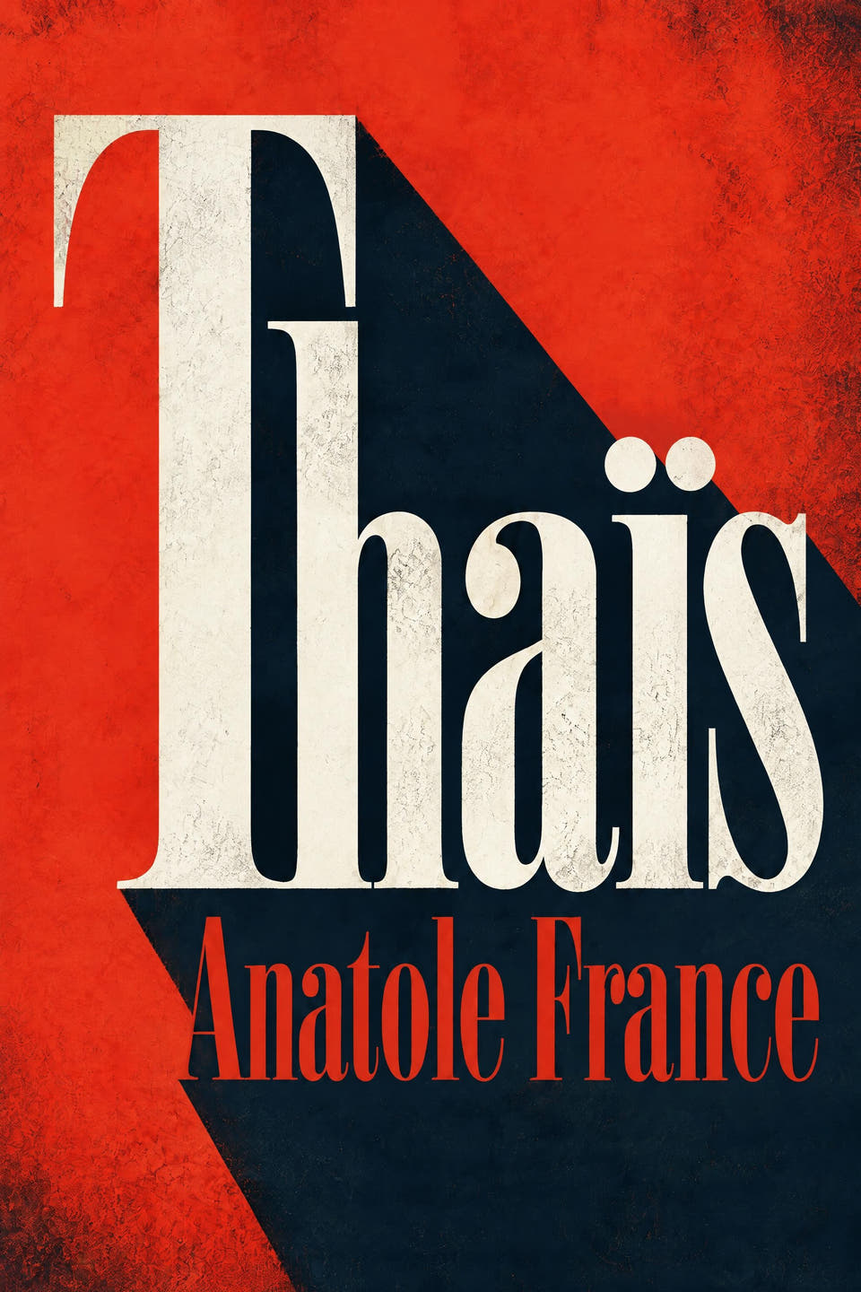 Thaïs by Anatole France, the cover