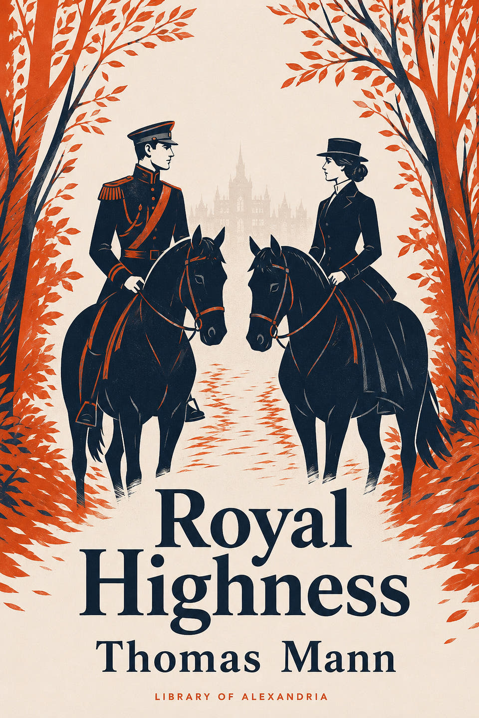 Royal Highness by Thomas Mann, the cover