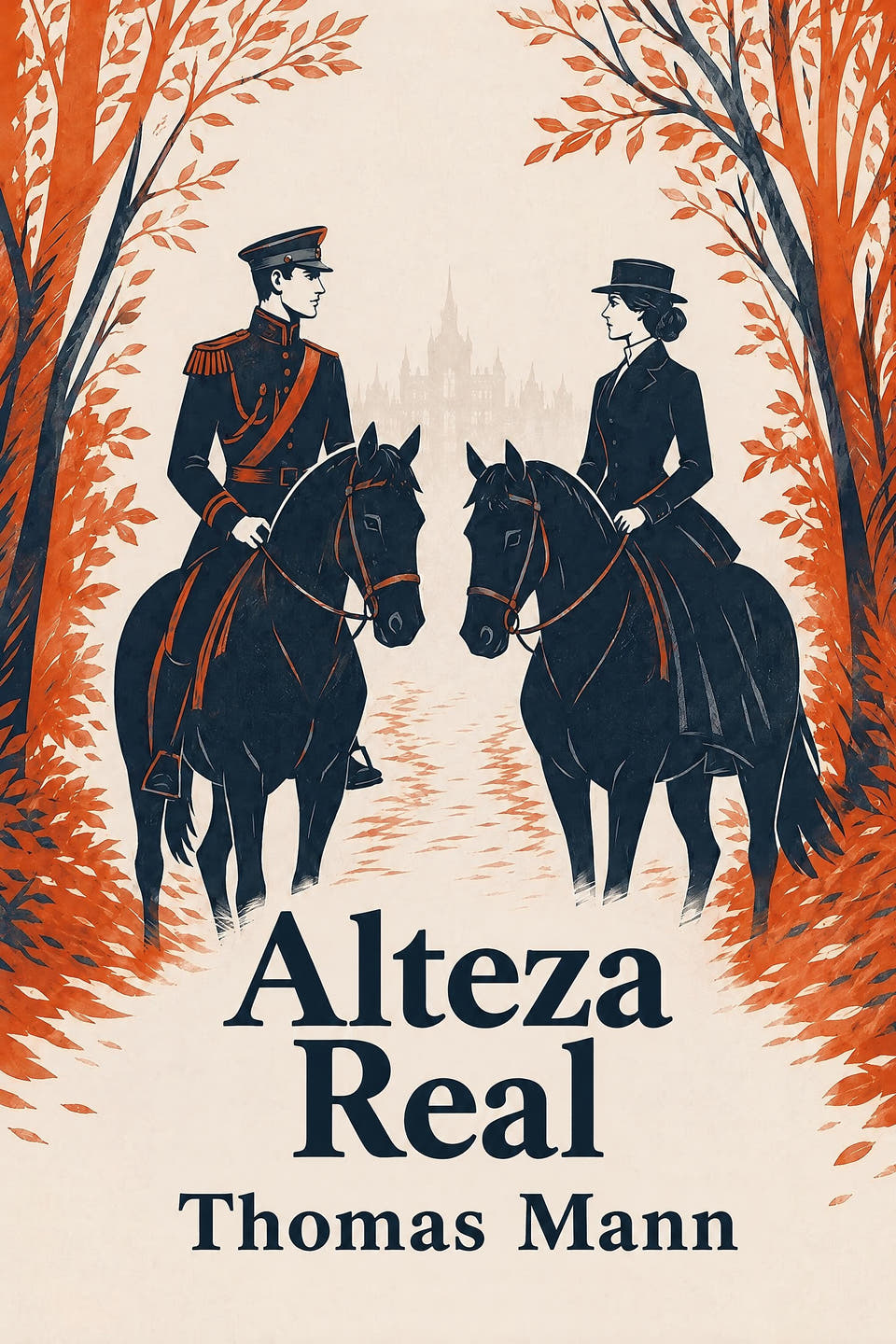 Alteza Real by Thomas Mann, the cover