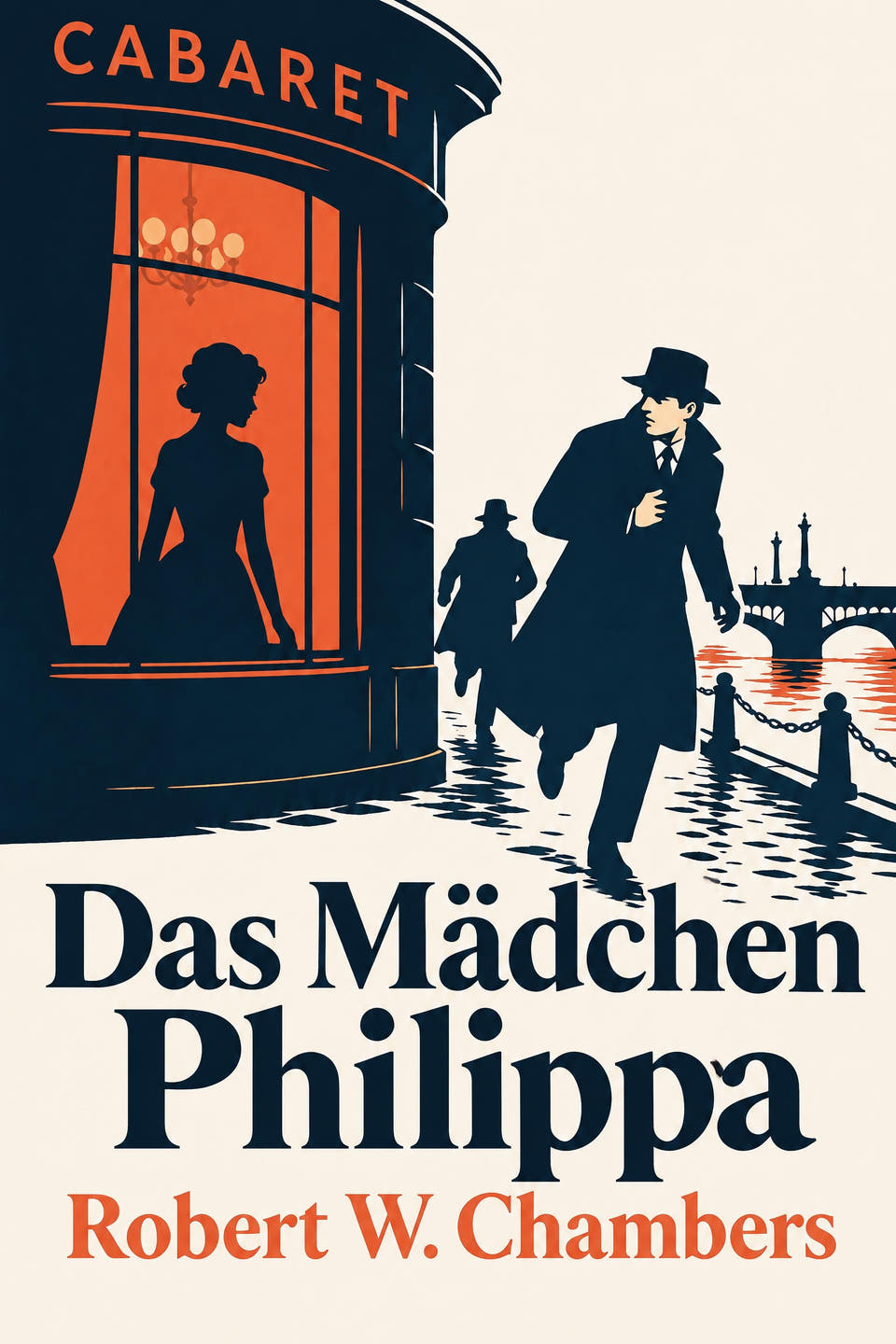 Das Mädchen Philippa by Robert W. Chambers, the cover
