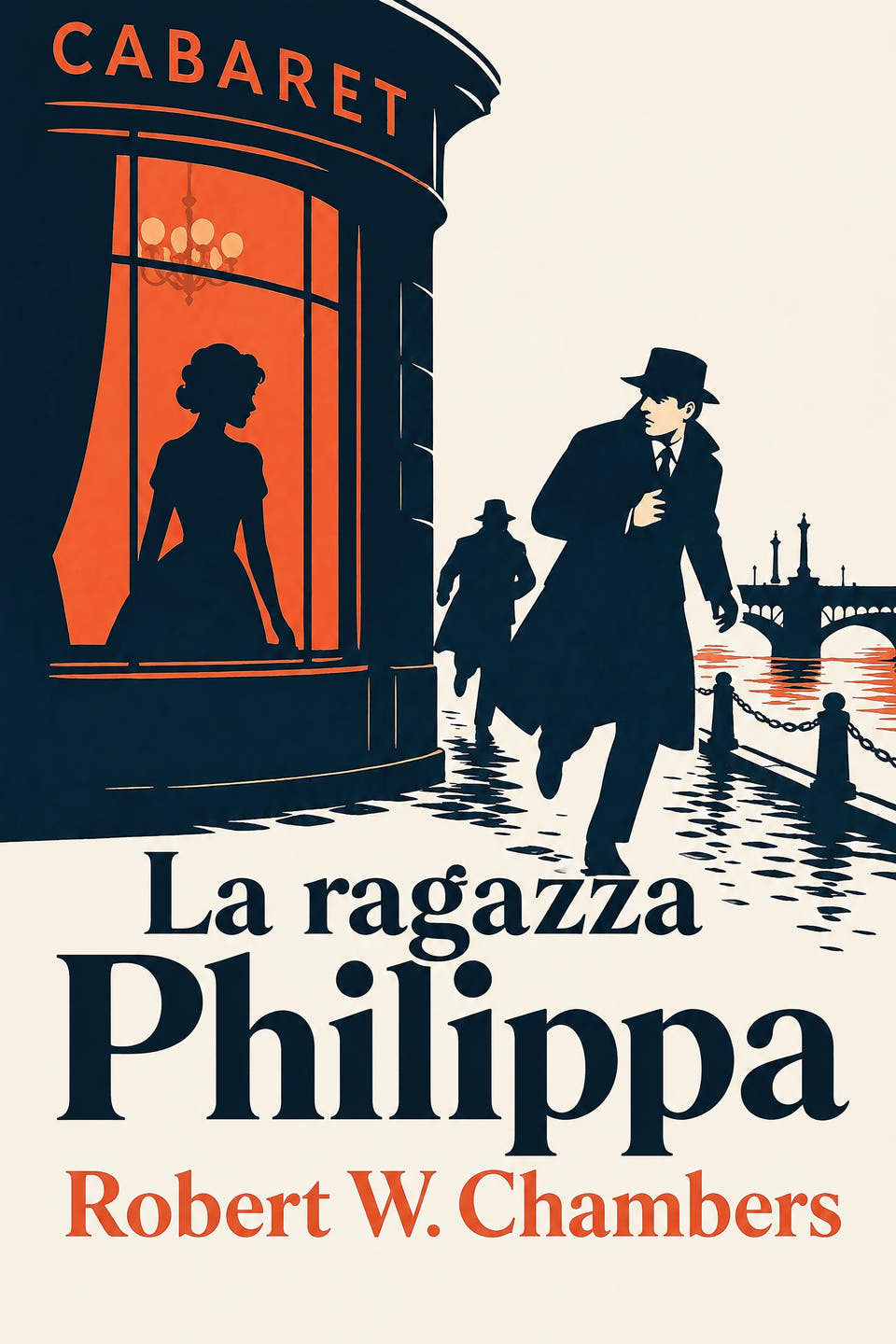 La ragazza Philippa by Robert W. Chambers, the cover