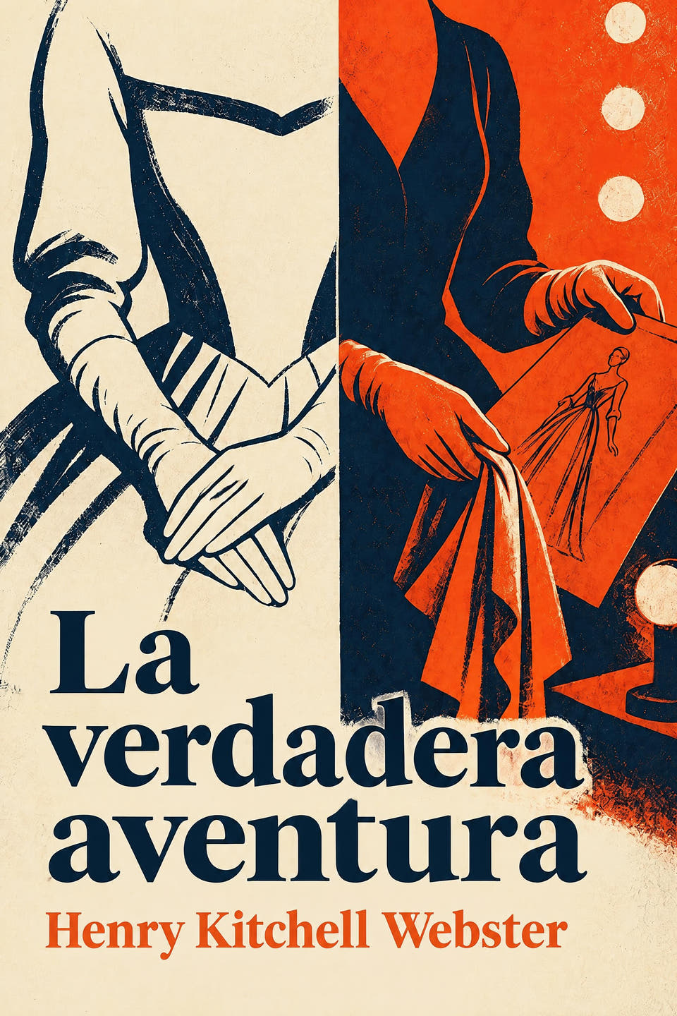 La verdadera aventura by Henry Kitchell Webster, the cover