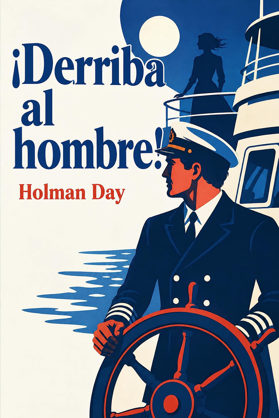 ¡Derriba al hombre! by Holman Day, the cover