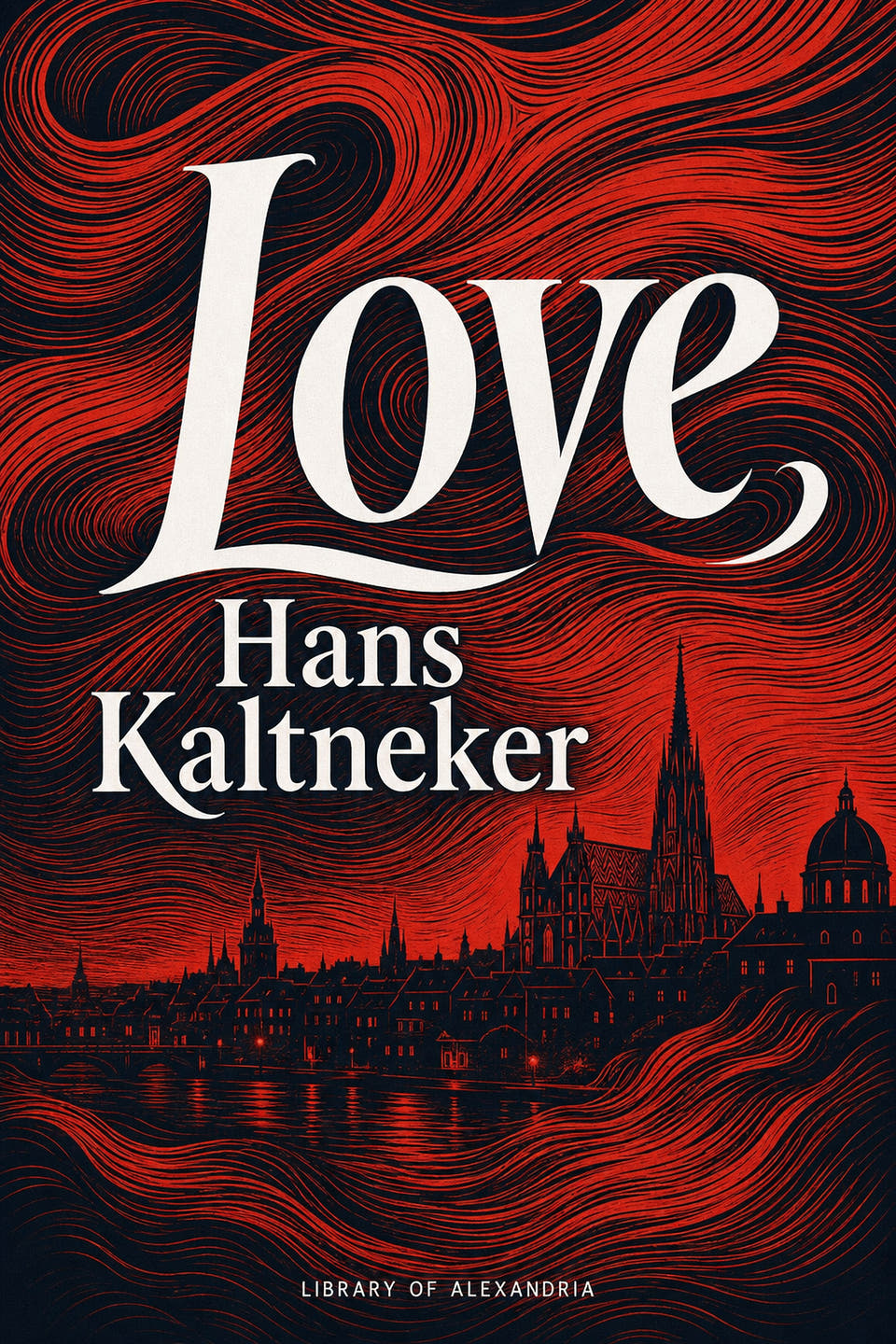 Love by Hans Kaltneker, the cover