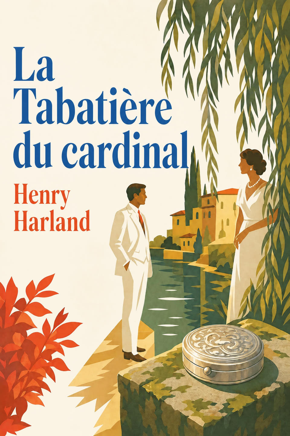 La Tabatière du cardinal by Henry Harland, the cover