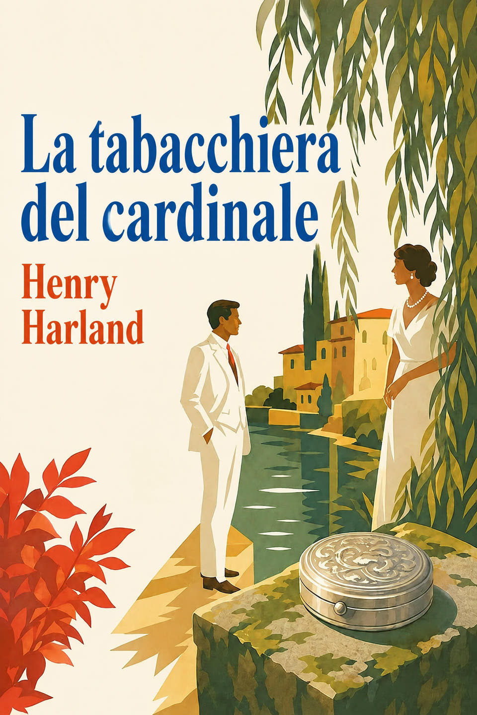 La tabacchiera del cardinale by Henry Harland, the cover