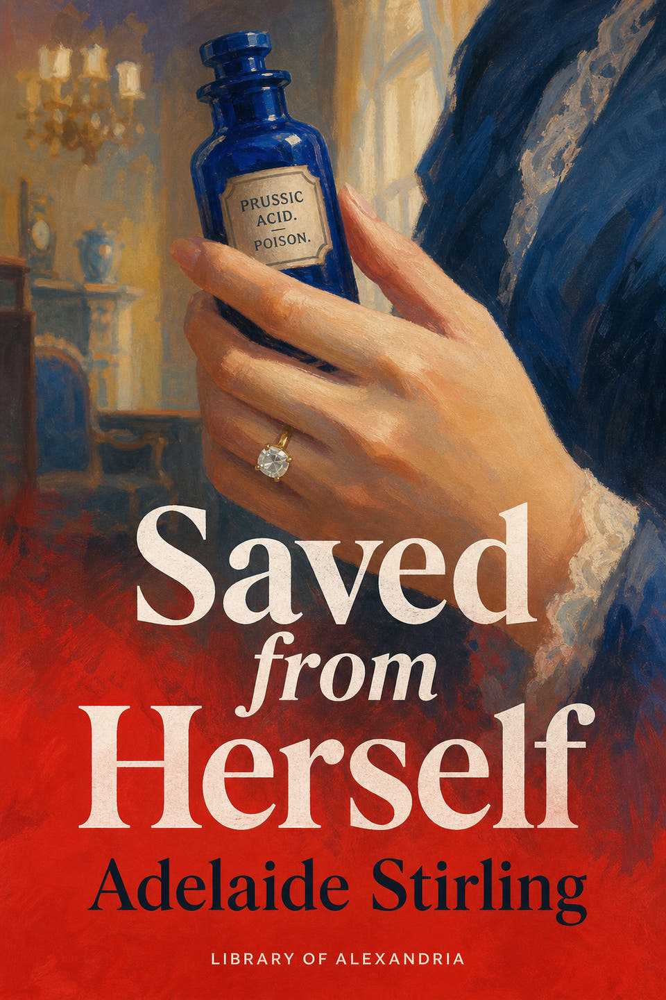 Saved from Herself by Adelaide Stirling, the cover