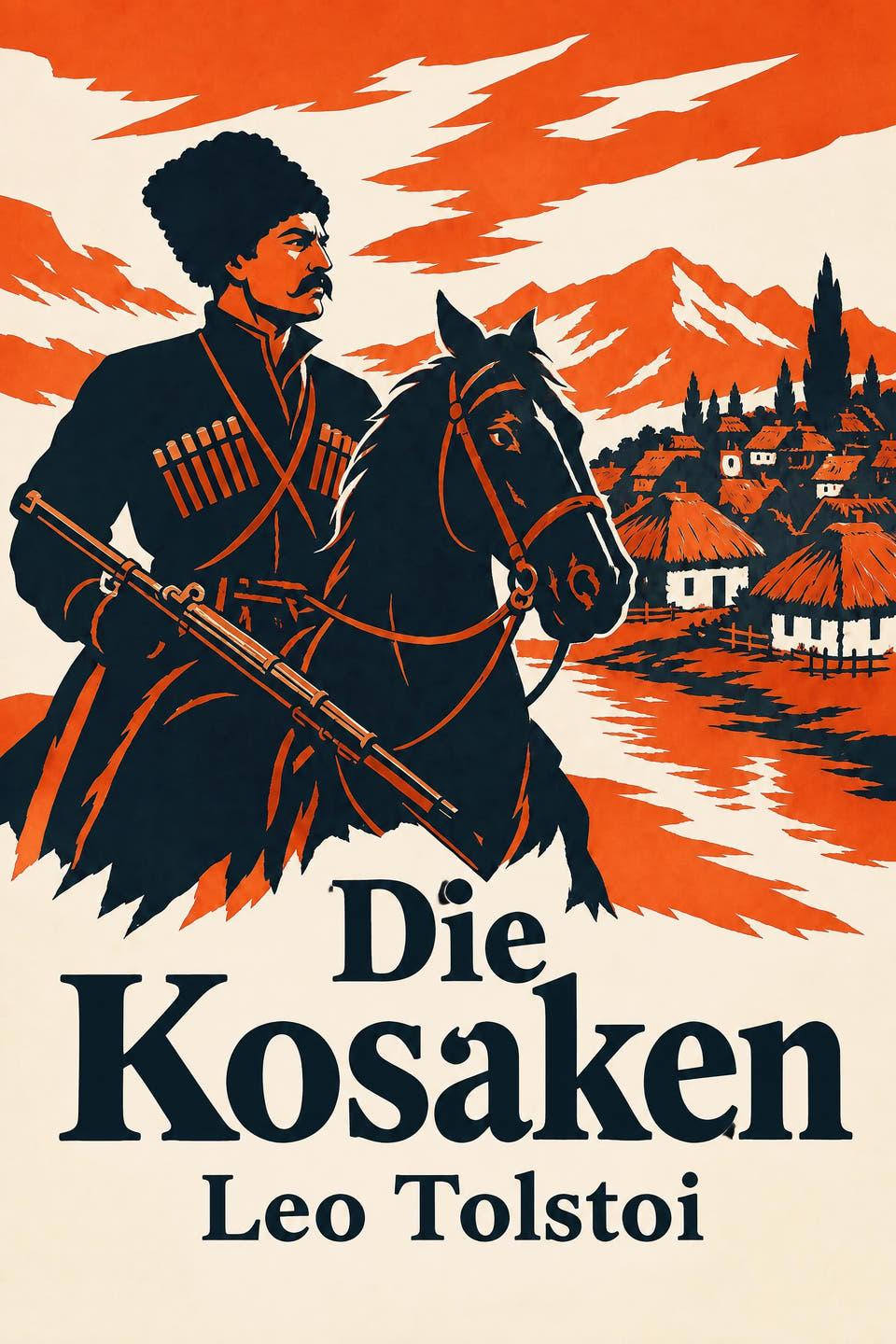 Die Kosaken by Leo Tolstoi, the cover