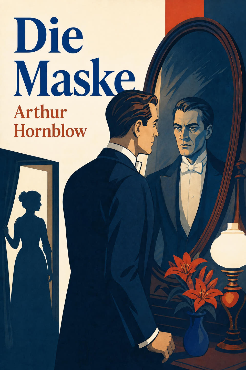 Die Maske by Arthur Hornblow, the cover