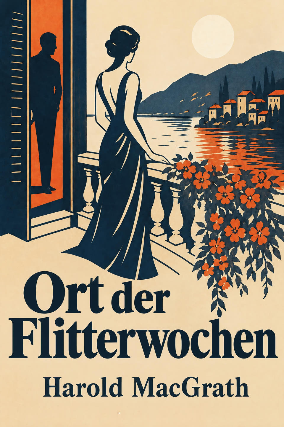 Ort der Flitterwochen by Harold MacGrath, the cover