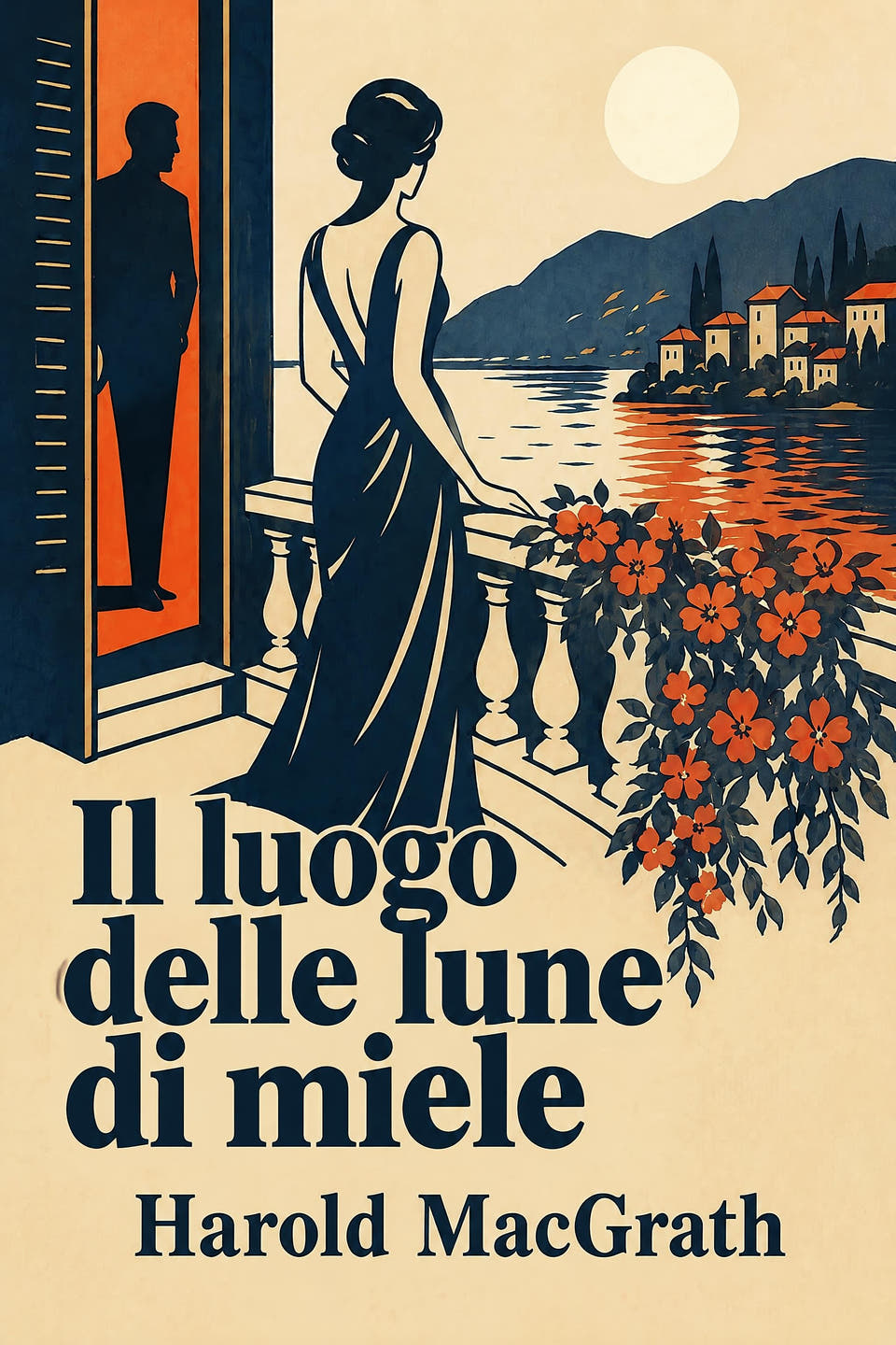 Il luogo delle lune di miele by Harold MacGrath, the cover