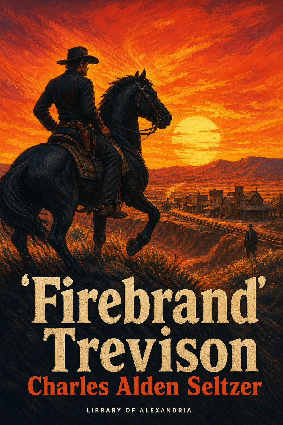 'Firebrand' Trevison by Charles Alden Seltzer, the cover