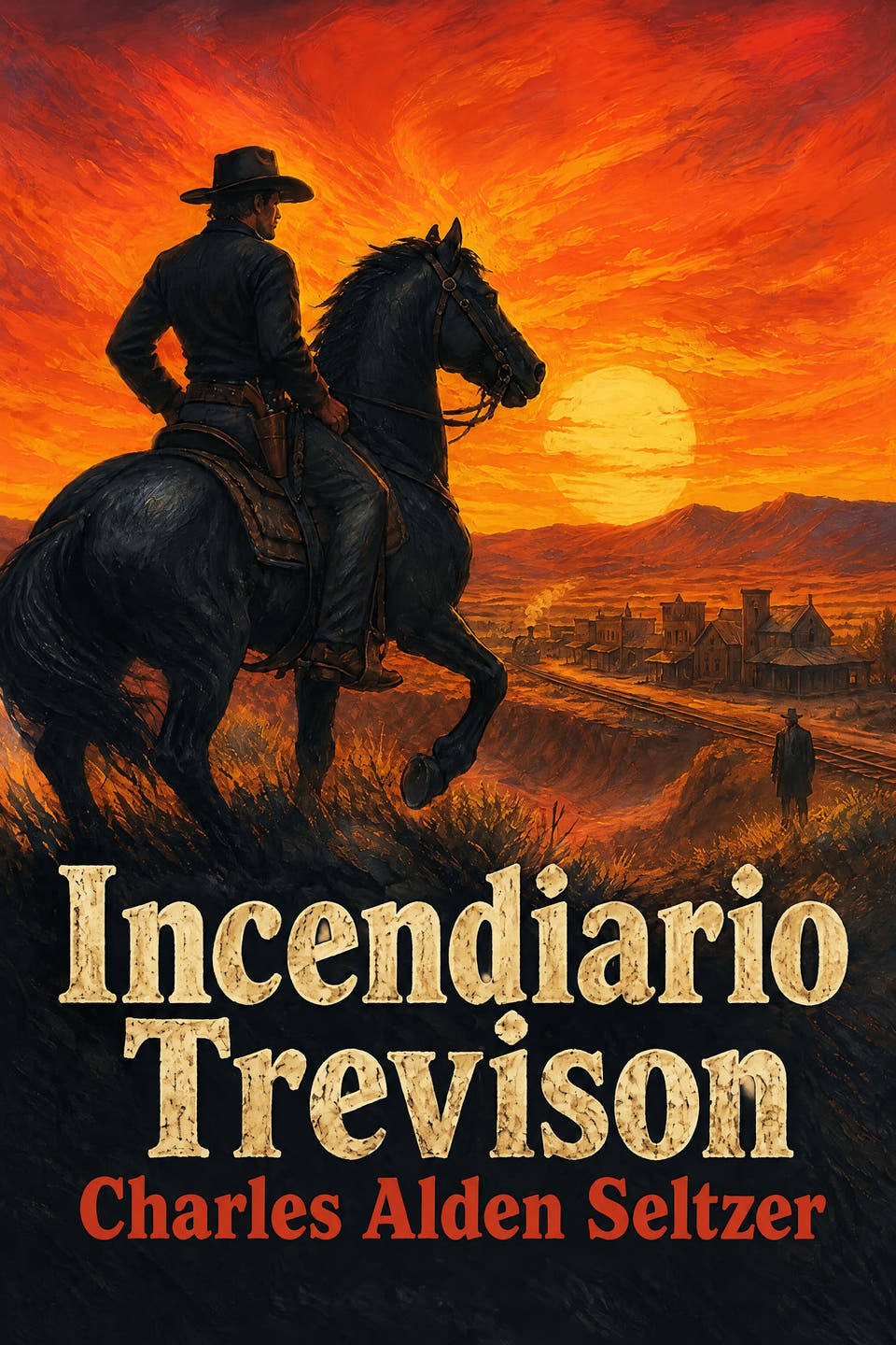 Incendiario Trevison by Charles Alden Seltzer, the cover