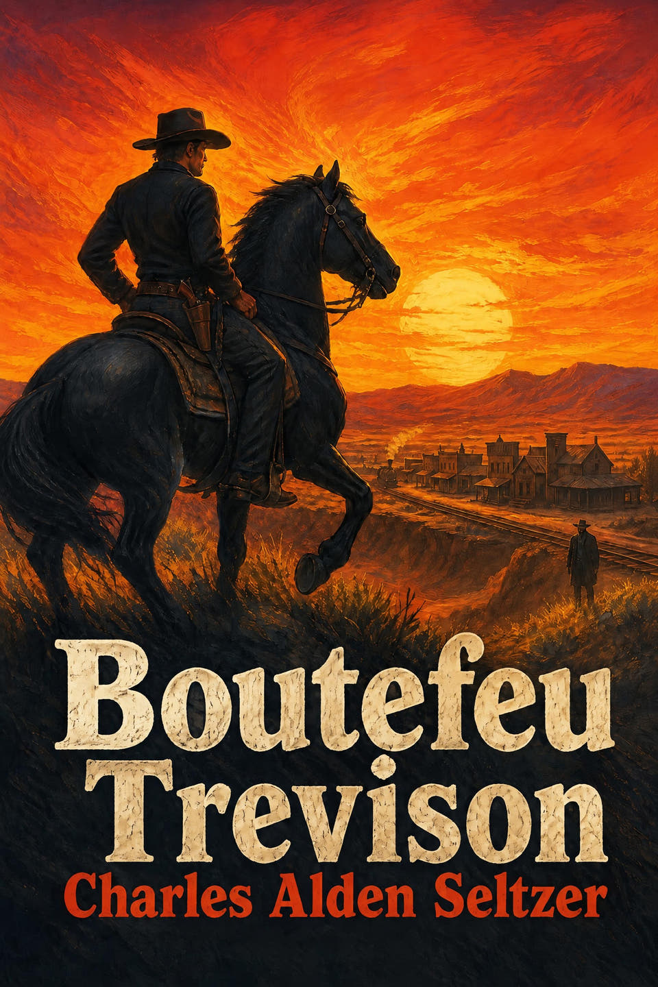 « Boutefeu » Trevison by Charles Alden Seltzer, the cover