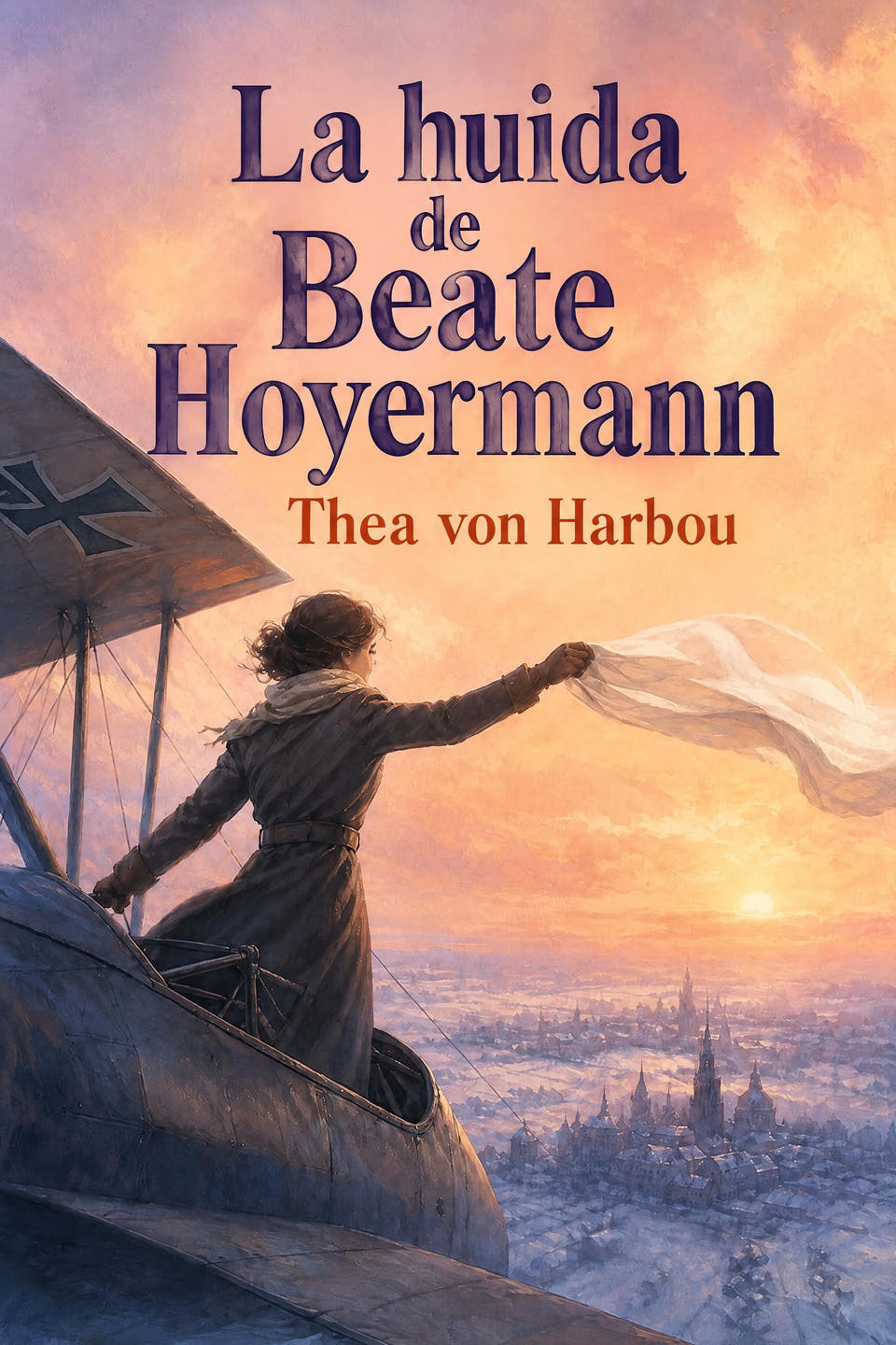 La huida de Beate Hoyermann by Thea von Harbou, the cover