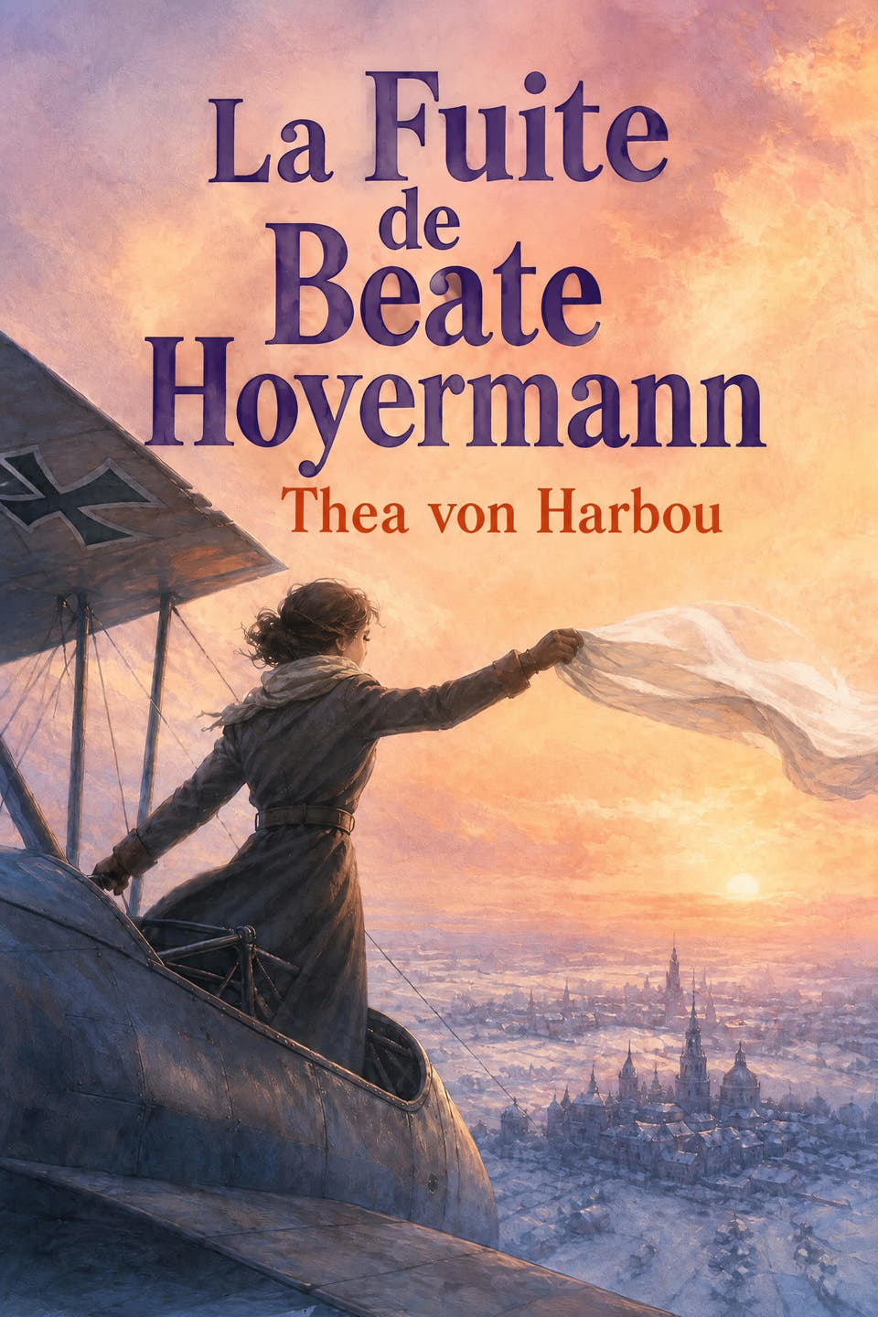 La Fuite de Beate Hoyermann by Thea von Harbou, the cover