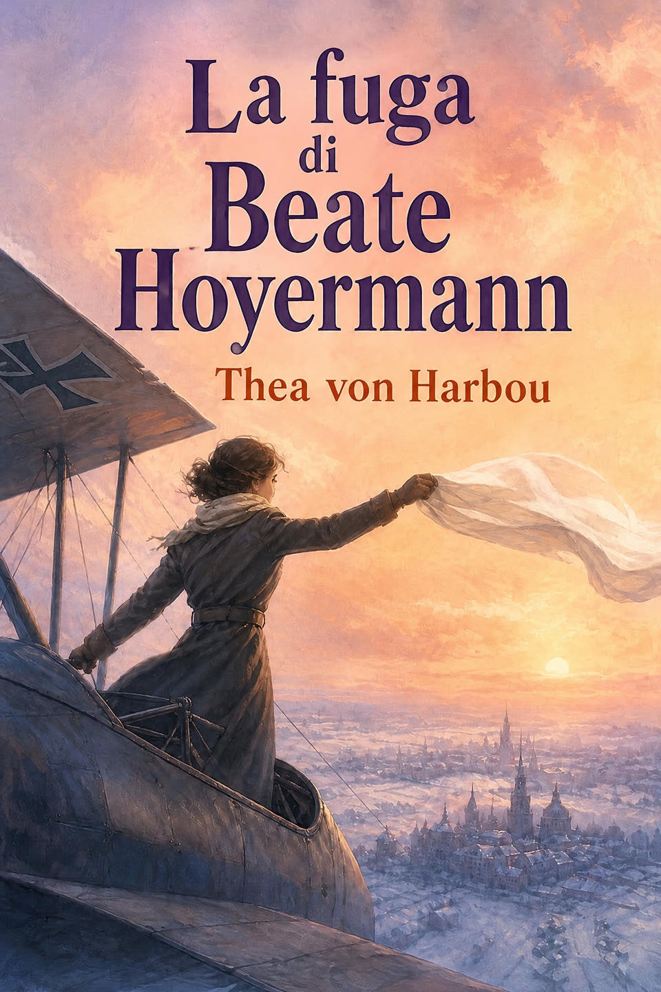 La fuga di Beate Hoyermann by Thea von Harbou, the cover