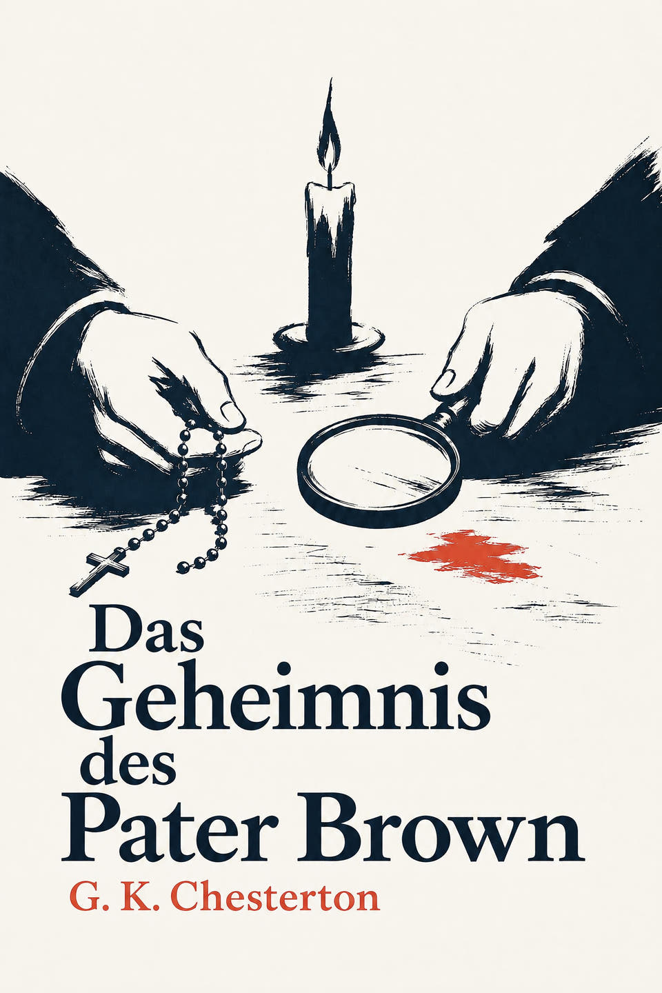 Das Geheimnis des Pater Brown by G. K. Chesterton, the cover