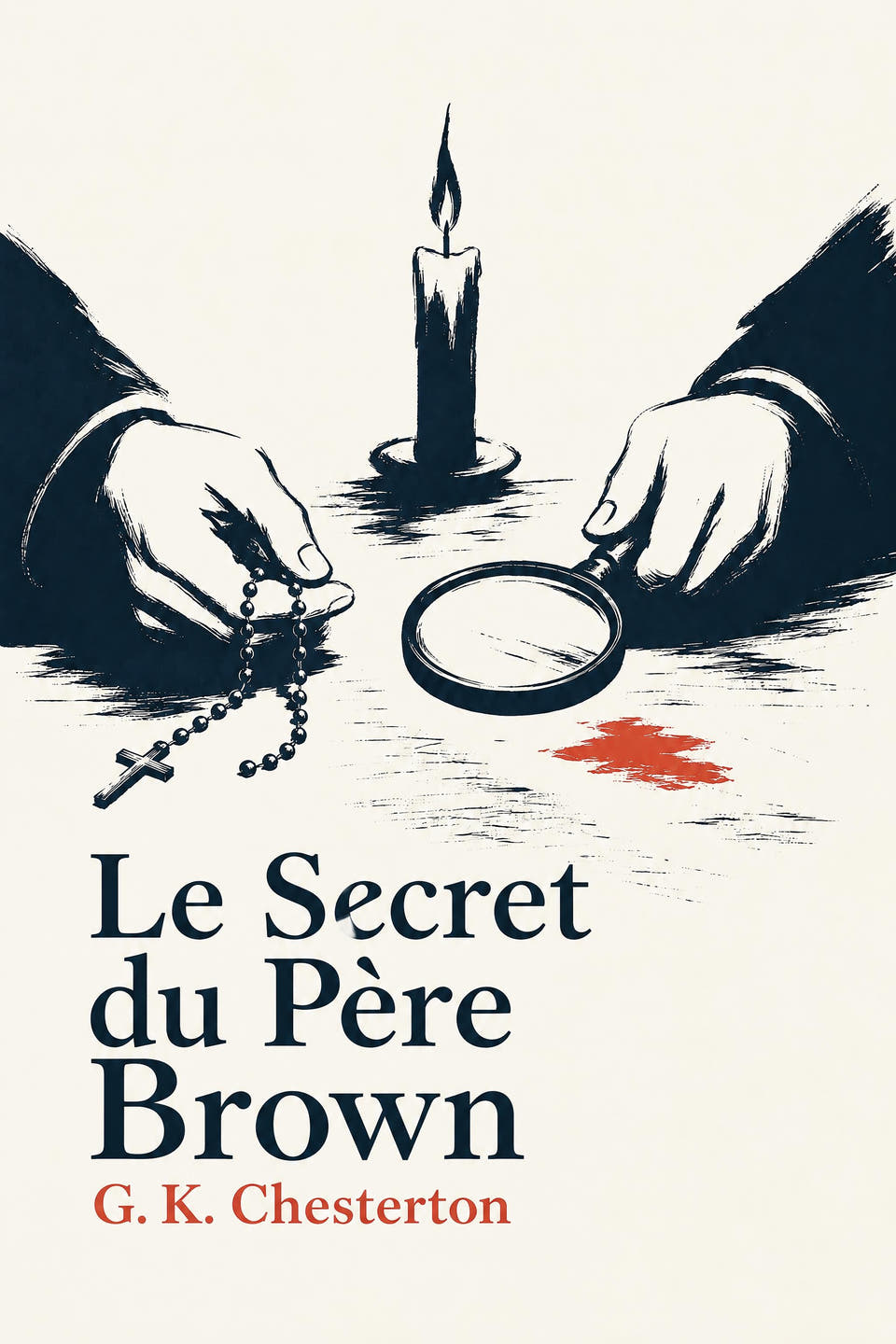 Le Secret du Père Brown by G. K. Chesterton, the cover