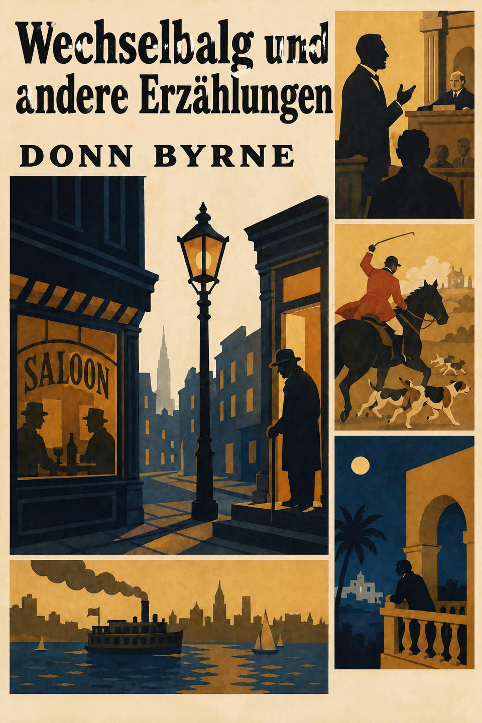 Wechselbalg und andere Erzählungen by Donn Byrne, the cover