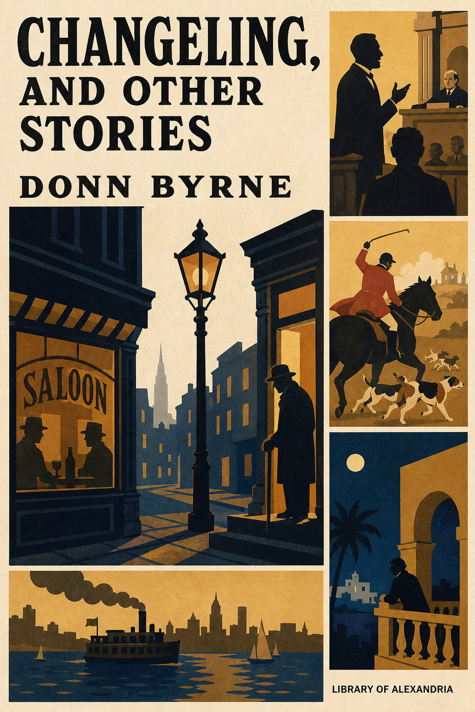 Changeling, and Other Stories by Donn Byrne, the cover