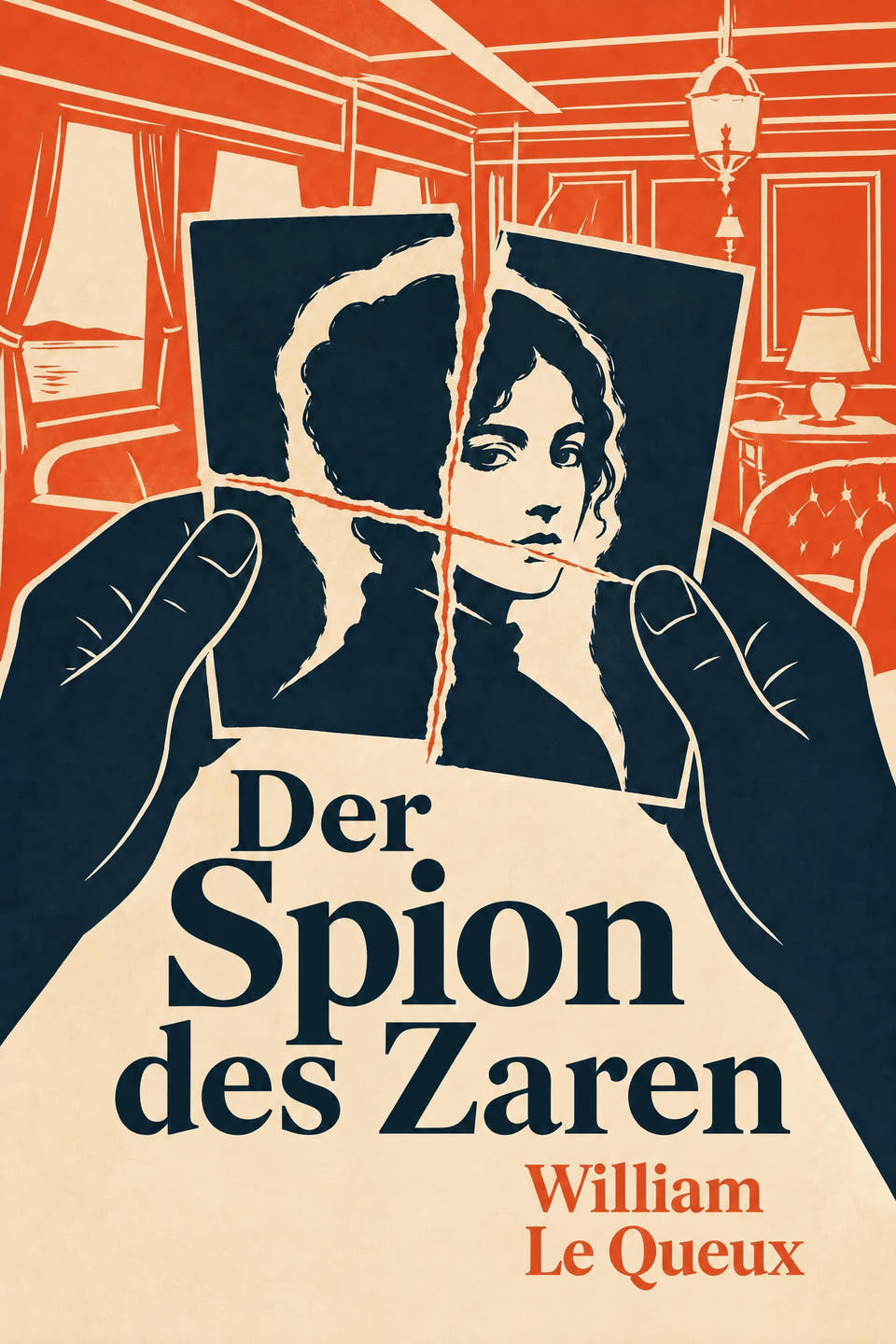 Der Spion des Zaren by William Le Queux, the cover